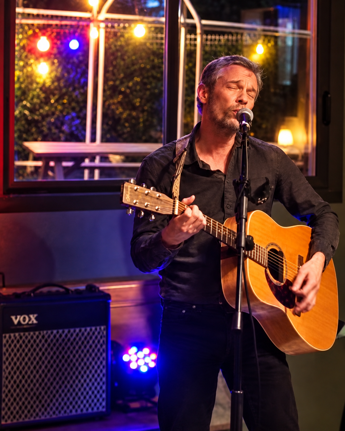 Benjamin AIR en concert guitare-voix